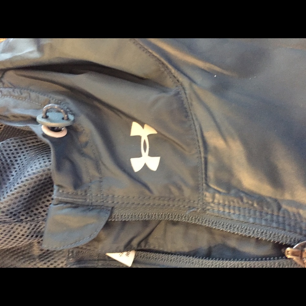 Under Armour blue wind breaker jacket